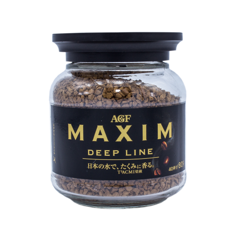 กาแฟ Maxim สูตร Deep Line (กระปุกสีดำ) - AGF